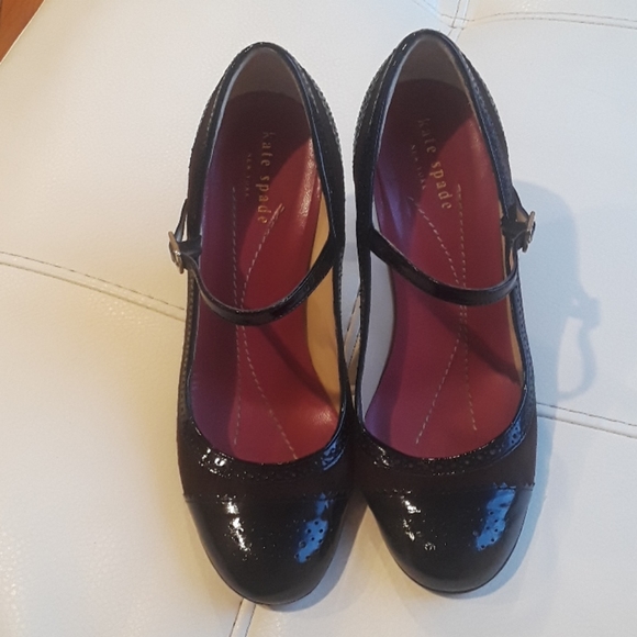 Kate Spade Brown 2 1/2"heels - Picture 1 of 7